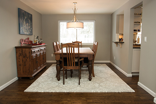 Eloquent updated Dining room – Niwot, Colorado