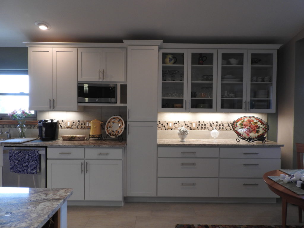 custom cupboards in kitchen renovation